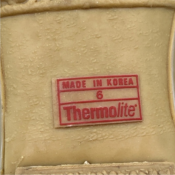 Woodstock Duck Boots Thermolite SQUALL Green Lace Up Vintage Size Womens 6M - Picture 10 of 11